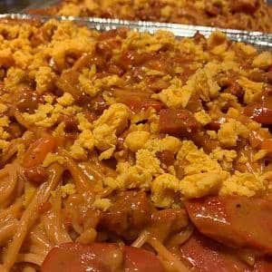 Filipino-style spaghetti